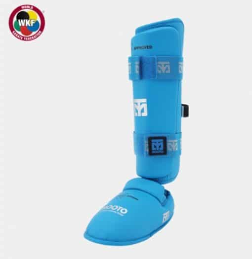 CANILLERA CON EMPEINE MOOTO OFICIAL WKF- AZUL
